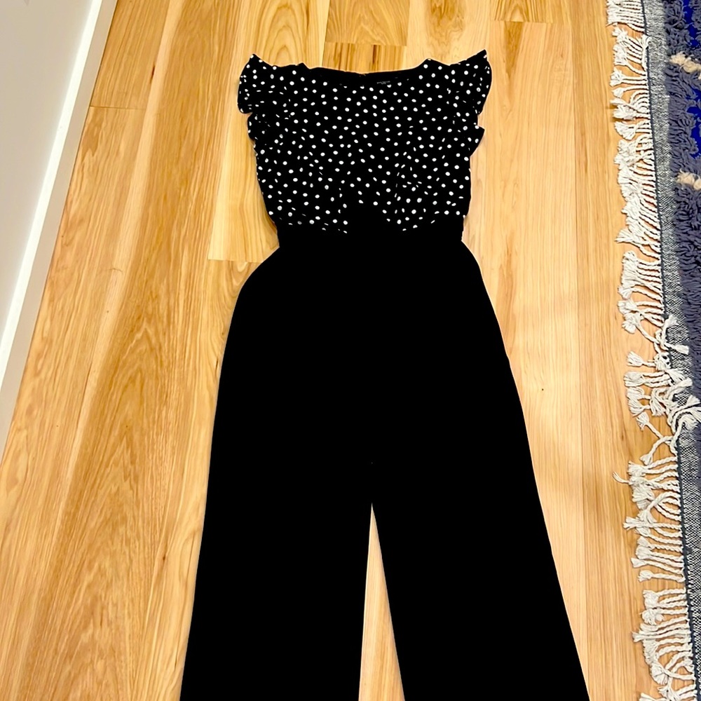 Ann Taylor 4P polka dot romper